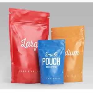 Δωρεάν συσκευασία τροφίμων stand-up (dooypack)