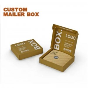 Προσαρμοσμένη εκτύπωση πτυσσόμενο κυματοειδές χαρτοκιβώτιο χαρτοκιβώτιο για τα εσώρουχα ρούχα έθιμο κουτί συσκευασίας καλλυντικών συσκευασιών δώρο αποθήκευση αποστολής χαρτοκιβωτίων